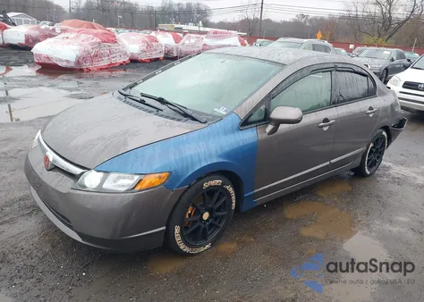 2009 Honda Civic Lx из США, поврежденный, VIN 1HGFA16539L017176